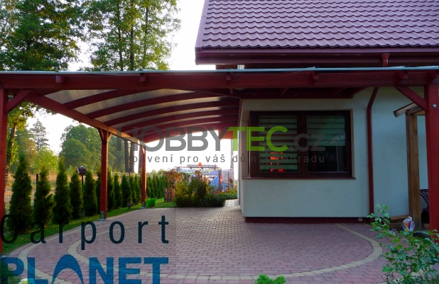 Welche Farbe auf Holz-Pergola behandeln