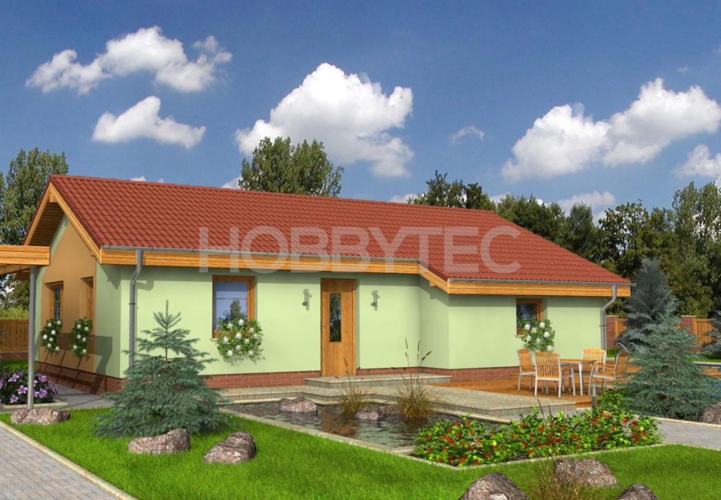 Fertighaus-Bungalow 85 m²