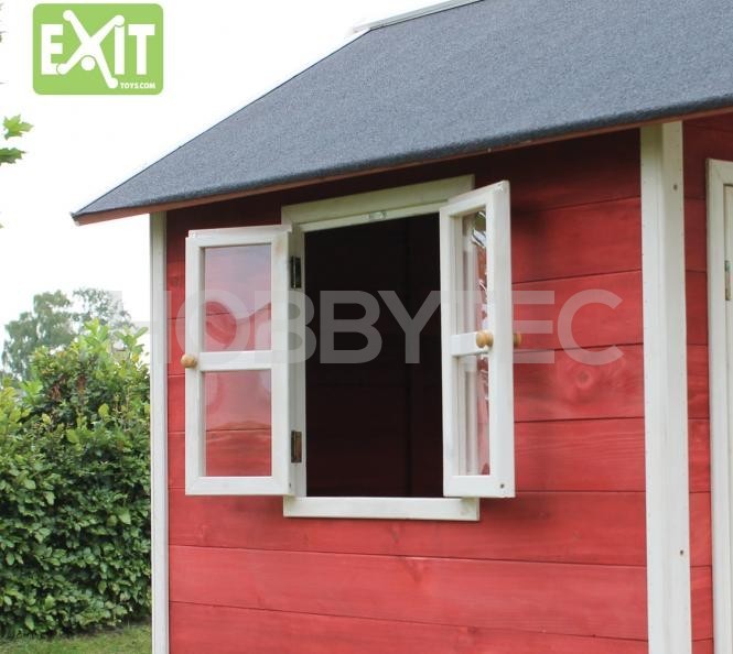 Spielhaus Loft 100 - rostbraun