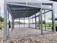 SOLAR ENERGO Wintergarten mit Photovoltaikanlage - Netzanbindung