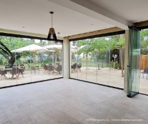 Terrassenverglasung VG17 mit Glas ohne Rahmen, Model 2022
