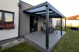 Typisierte HOBBY-Pergola 6x3m