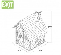 Spielhaus Fantasia 100 - Grün