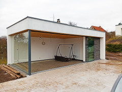 Terrassenverglasung VG17 mit Glas ohne Rahmen