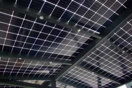 Aluminium-Carport SOLAR ENERGO mit Photovoltaikanlage - Netzanbindung