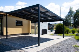 Solarüberdachung der Serie Neapol NEAPOL 545x551 cm Solar Energo