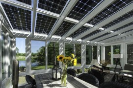 SOLAR ENERGO Wintergarten 6 x 4 m mit Photovoltaikanlage 4,56 kW + Batterie 6,2 kW