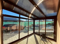 ZANIA saisonaler Wintergarten, atypische Ecklösung, Modell 2022