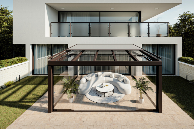 SEESKY bioklimatische selbsttragende Pergola