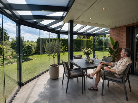 Rahmloser Wintergarten VG17 Zania