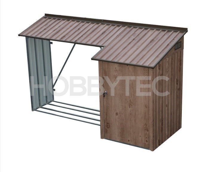 Schuppen Holzschuppen Mit Dem Duramax 7163 Anthrazit