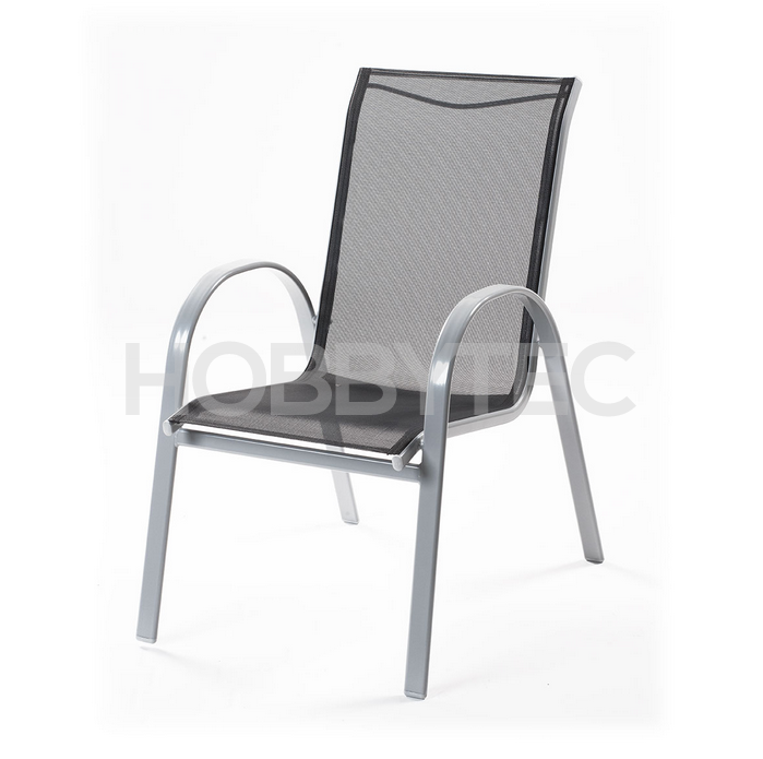 Aluminium-Stapelstuhl Nunki