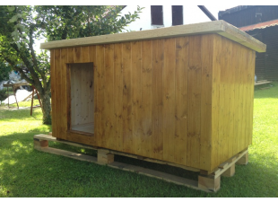 Doghouse warme 175x95x90cm