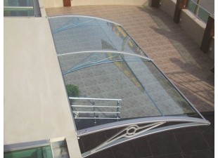Eingang Vordächer beliebige Länge x Tiefe 150 cm